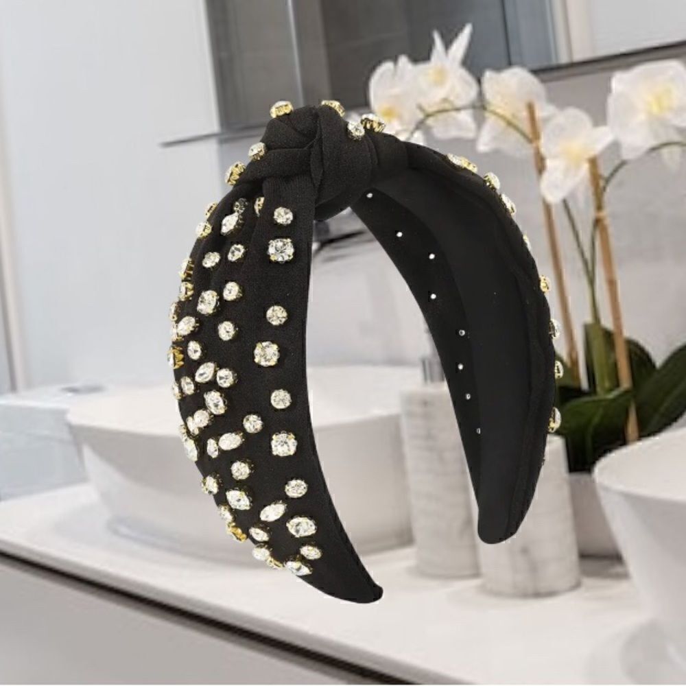 RHINESTONES HEADBAND HAIR ACCESSORY FASHIONISTA WOMEN